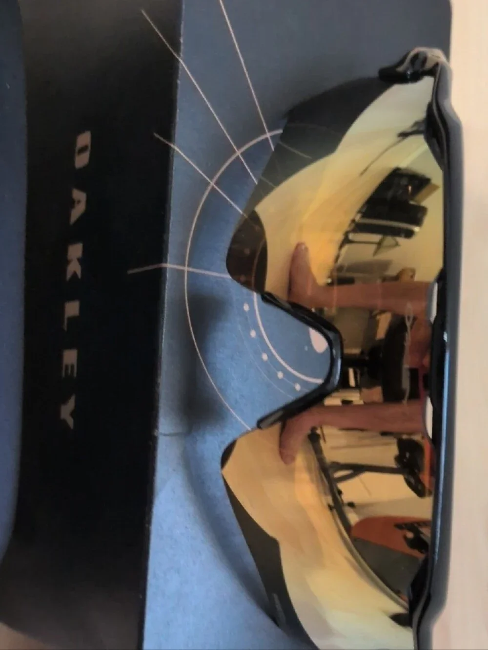 Oakley Sunglasses Yellow Lens Black Frame